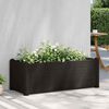 vidaXL Raised Bed Anthracite Polypropylene Large UV-resistant materials