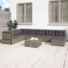 vidaXL Garden Lounge Set Grey