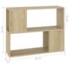vidaXL TV Cabinet Sonoma oak Engineered wood Medium TV Cabinet