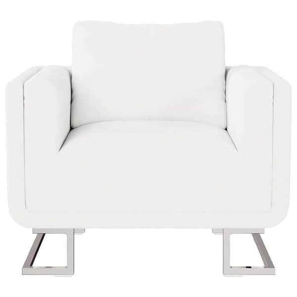 vidaXL Armchairs White