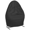 vidaXL Double Egg Chair Cover Black 420D Oxford fabric with PU coating