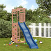 vidaXL Outdoor Playset Douglas wood, Blue slide