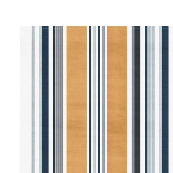 vidaXL Replacement Fabric for Awning Multicolor Stripe 13.1‘x9.8‘