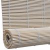 vidaXL Natural Bamboo Roller Blinds 4 pcs 47.2"x63"