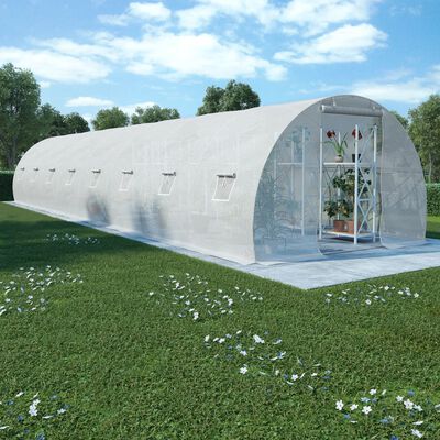 vidaXL Greenhouse 387.5 ft² 472.4"x118.1"x78.7"