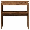 vidaXL Console Table Old wood Engineered wood Console Table Rectangular