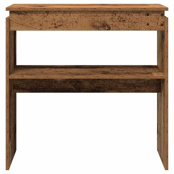 vidaXL Console Table Old wood Engineered wood Console Table Rectangular
