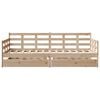 vidaXL Daybed Pinewood Solid pinewood 31.5x79 in