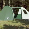 vidaXL Family Tent Dome 6-Person Green Waterproof
