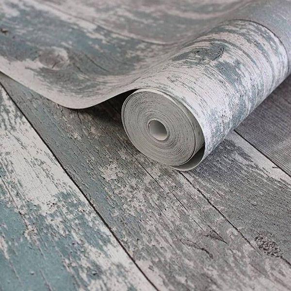 Noordwand Wallpaper Dark grey and blue Nonwoven fabric 32.8ft x 20.9in