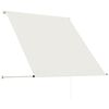 vidaXL Retractable Awning 39.4x59.1" Cream