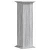 vidaXL Plant Stand Grey sonoma Engineered wood Tall Decorative Inlays