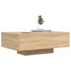 vidaXL Coffee Table Sonoma oak Engineered wood 33.5 x 21.7 x 12.2 in