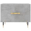 vidaXL Coffee Table Set of 2 Concrete grey Engineered wood, Iron Medium