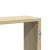 vidaXL Wall Shelf Sonoma Oak 39.0x5.9x23.6" Engineered Wood