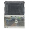Nature Compost Bin Black Polypropylene Large Foldable Compost Bin