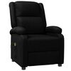 vidaXL Massage Chair Black Faux leather (60% PU, 30% polyester, 10% cotton)