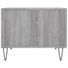 vidaXL Coffee Table Grey Sonoma Engineered wood, Iron Small Coffee Table