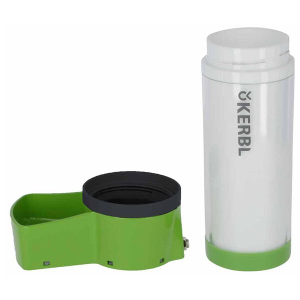 Kerbl Pet Waterer Green and White Plastic Compact Pet Waterer