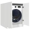 vidaXL Washing Machine Cabinet White 28.0x28.1x36.0"