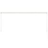 vidaXL Awning Cream Steel frame and 100% polyester fabric with PA coating