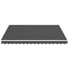 vidaXL Replacement Awning Fabric Anthracite 100% Polyester with PU coating