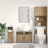 vidaXL Bathroom Sink Cabinet Artisan oak 31.50 x 11.81 x 23.62 in
