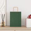 vidaXL Paper Bags 250 pcs with Handles Green 21x11x28 cm