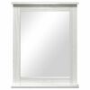 vidaXL Mirror with Mirror VIGO White 55.5 x 5 x 70 cm Solid pine wood