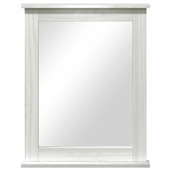 vidaXL Mirror with Mirror VIGO White 55.5 x 5 x 70 cm Solid pine wood