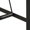 vidaXL Bar Table Mixed color Solid reclaimed wood and iron Large Durable