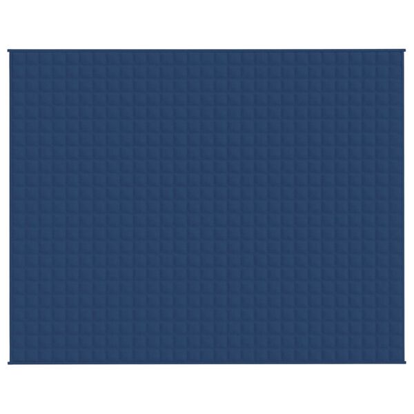 vidaXL Weighted Blanket Blue