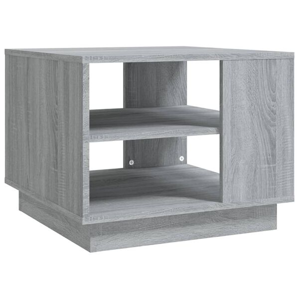 vidaXL Coffee Table Gray Sonoma Engineered Wood 21.7 in Coffee Table