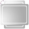 vidaXL LED Bathroom Mirror 23.6"x31.5"