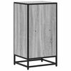 vidaXL Book Cabinet Grey Sonoma Engineered wood, Metal Medium