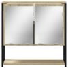 vidaXL Bathroom Mirror Cabinet Sonoma Oak