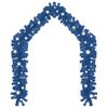 vidaXL Garland Blue PVC 32.8FT Christmas Garland Other