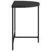 vidaXL Garden Table Black Poly rattan Medium Durable Garden Table
