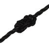 vidaXL Work Rope Black 0.24 " 820.2 ' Polypropylene
