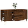 vidaXL Coffee Table Brown Oak Engineered wood Medium Coffee Table