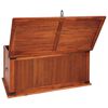 vidaXL Storage Chest Brown Solid acacia wood, MDF 31.1 x 13.4 x 12.6 in