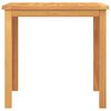 vidaXL 5 Piece Patio Dining Set Solid Wood Teak