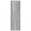 vidaXL Highboard Grey Sonoma Engineered Wood Medium Highboard