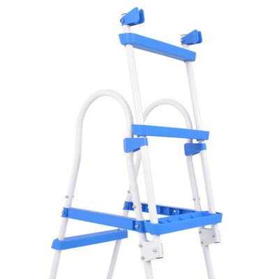 vidaXL Above-Ground Pool Safety Ladder with 3 Steps 42.1"