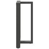 vidaXL Bar Table Leg Anthracite Powder-coated steel Standard