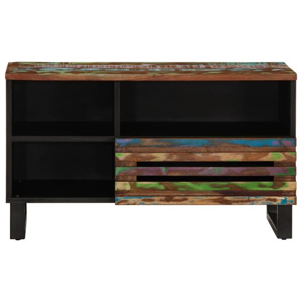 vidaXL TV Cabinet Reclaimed wood finish Solid Acacia wood Medium