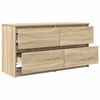 vidaXL TV Cabinet Sonoma Oak Engineered Wood Medium TV Cabinet