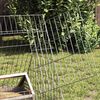 vidaXL Chicken Cage Silver 169.29 x 21.65 x 21.65 in Galvanised Steel