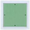 vidaXL Access Panel White 11.8"x 11.8" Aluminium and Plasterboard