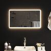 vidaXL LED Bathroom Mirror 15.7"x27.6"